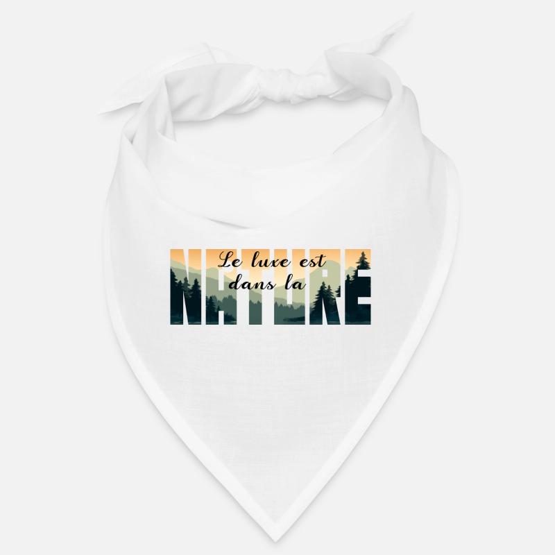 Le luxe est dans la NATURE Bandana
