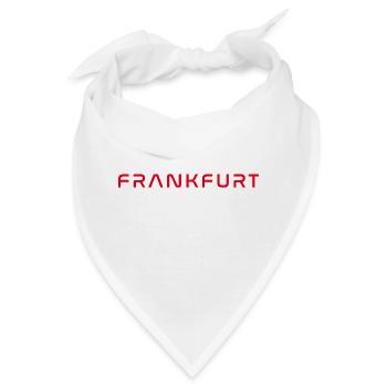 Frankfurt T-Shirt – Skyline Liebe - Bandana - Weiß - Vorne