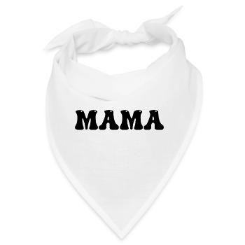 Mama - Beste Mama - Bandana - Weiß - Vorne