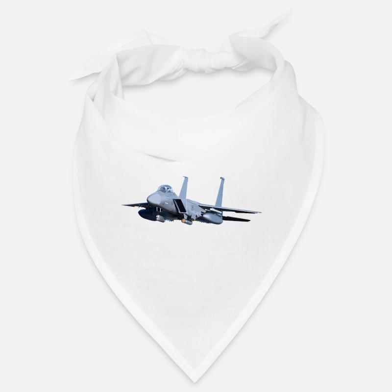 F-15 Kampfjet Illustration Bandana