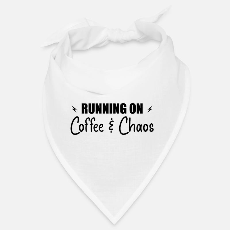 Running on coffee & chaos Bandana