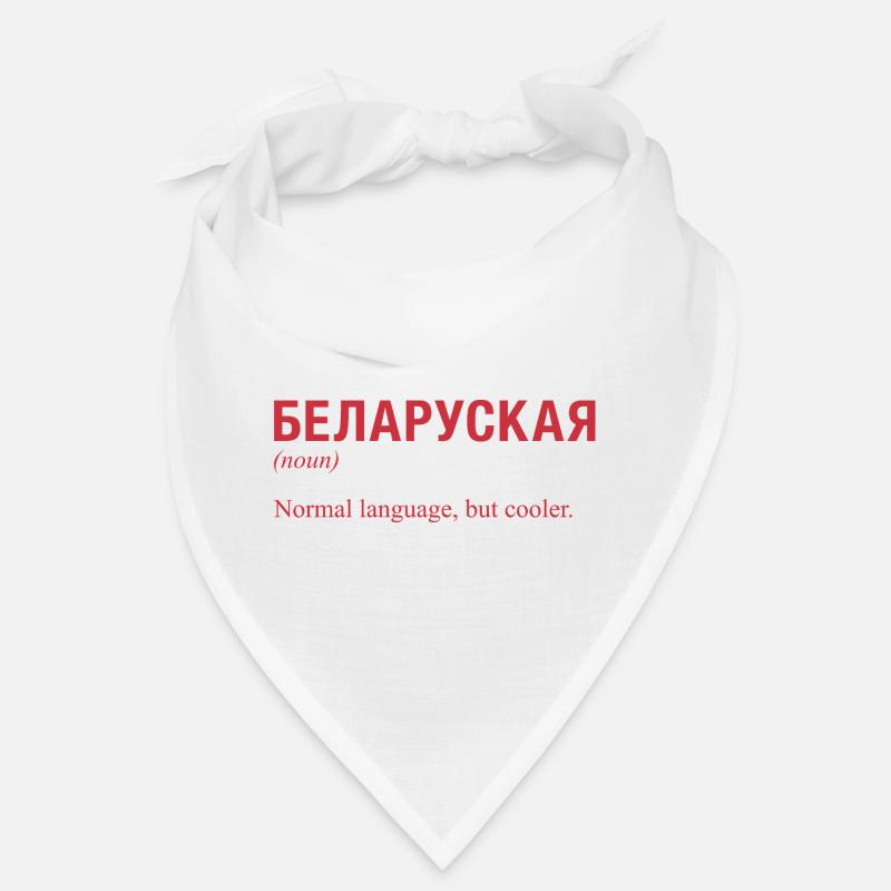 Belarusian language Belarus Bandana