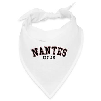 Nantes gegründet 1995 - Bandana - Weiß - Vorne
