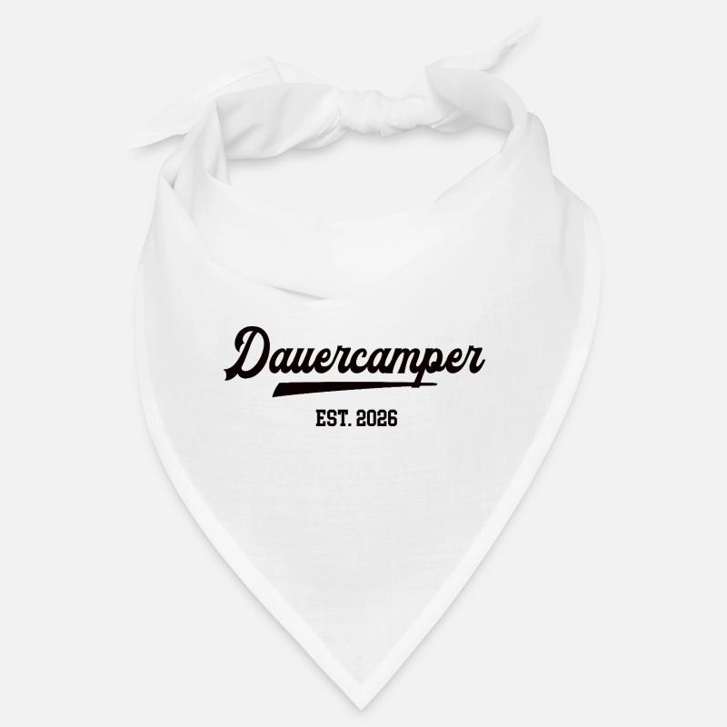 Dauercamper 2026 Camping Camper Dauercamping  Bandana