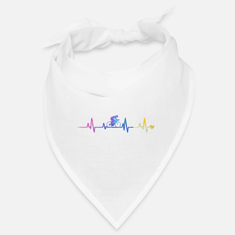 Herzschlag-Radfahrer Gradient Bandana
