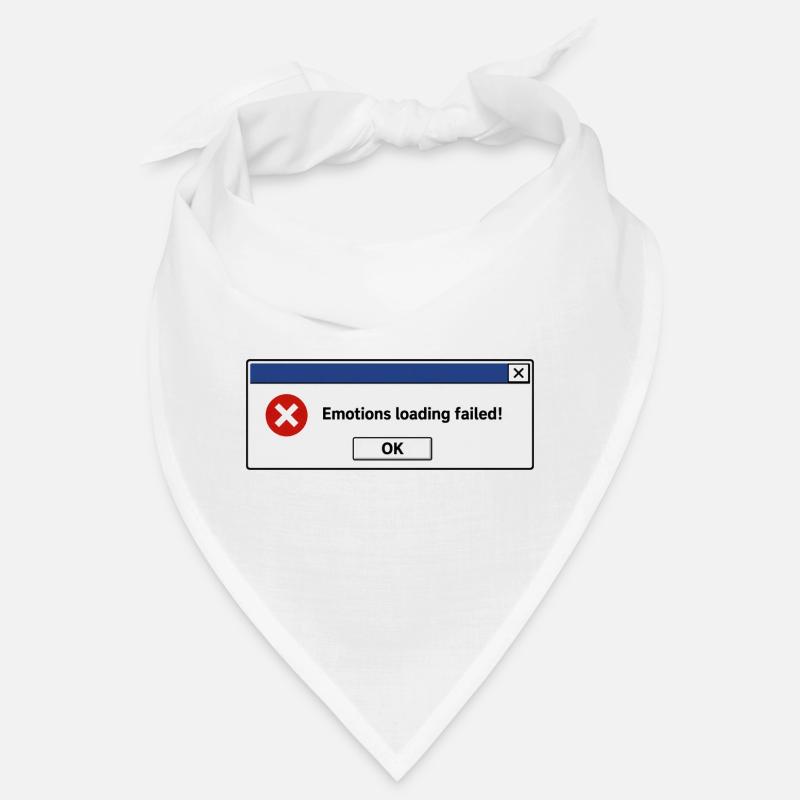Emotions Loading Failed | Introvertierter Humor Bandana