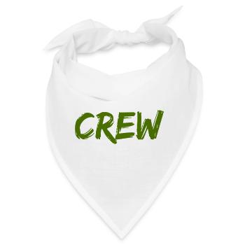 crew- - Bandana - Weiß - Vorne