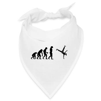 Geschenkidee für eine Dance-Fanin mit Hip-Hop-Tanz - Bandana - Weiß - Vorne