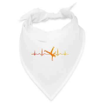 Hip-Hop-Tanz Geschenkidee für die Hip-Hop-Tänzerin - Bandana - Weiß - Vorne
