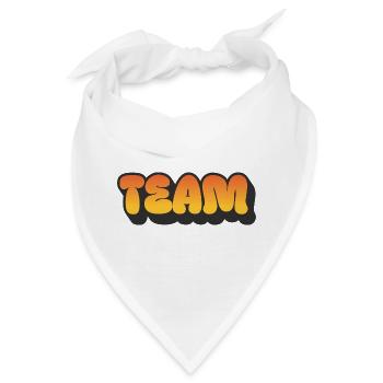 Team - Bandana - Weiß - Vorne