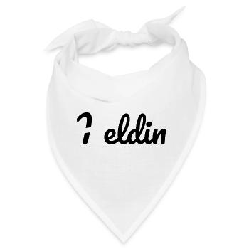 Heldin Krebs - Bandana - Weiß - Vorne