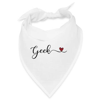 Geek - Bandana - Weiß - Vorne