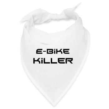 e-bike killer - Bandana - Weiß - Vorne