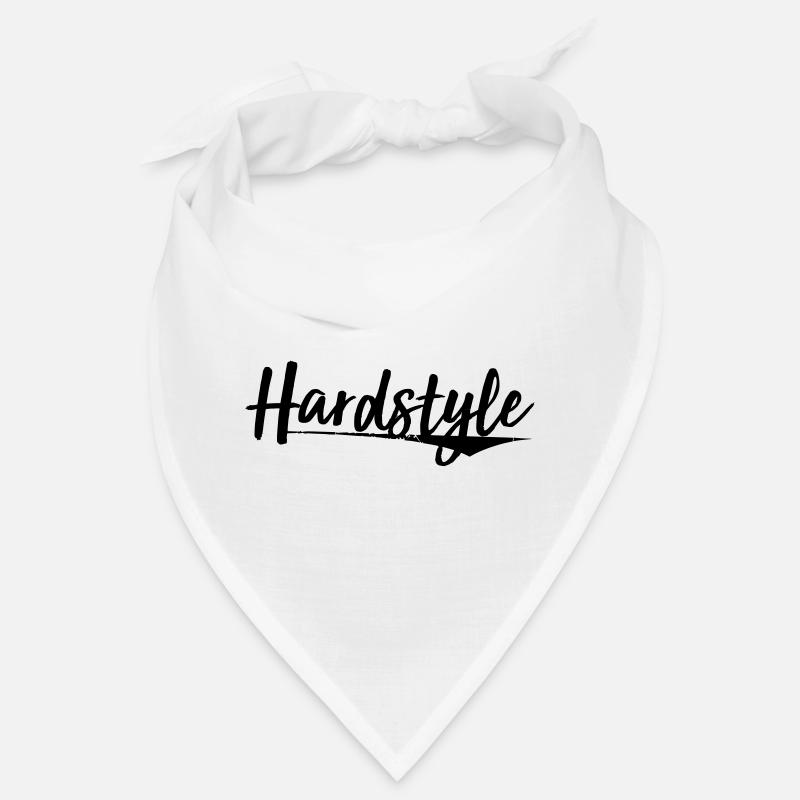 hardstyle electro trance hard bass sticker patch Bandana