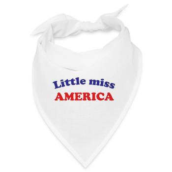 Miss America - Bandana - Weiß - Vorne