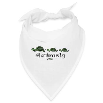 Familienausflug - Bandana - Weiß - Vorne