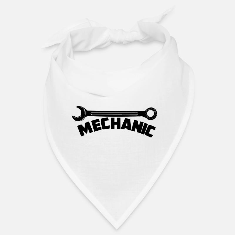 Mechanic with key text Mechanic Bandana