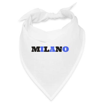 Milano Milan Mailand - Bandana - Weiß - Vorne