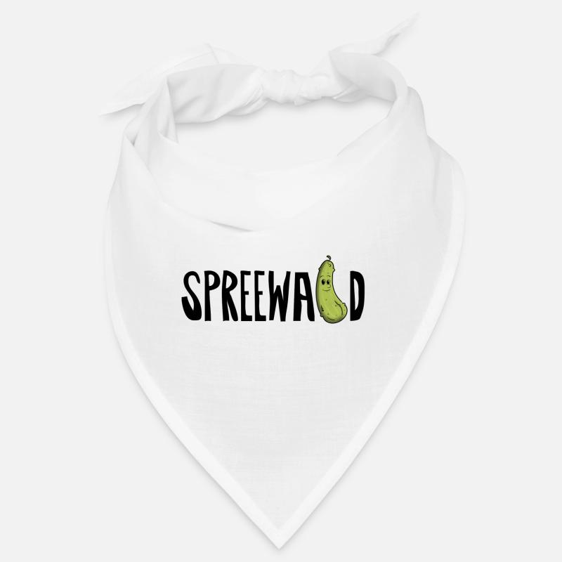 Spreewald Gurke - Bandana - Weiß