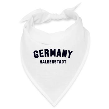 HALBERSTADT Germany - Bandana - Weiß - Vorne