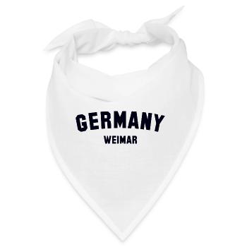 WEIMAR Germany - Bandana - Weiß - Vorne