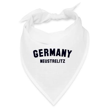 NEUSTRELITZ Germany - Bandana - Weiß - Vorne