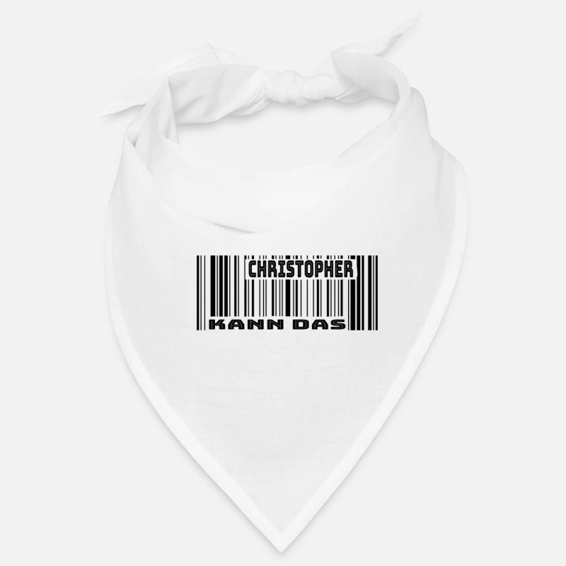 Christopher kann das  - Bandana - Weiß