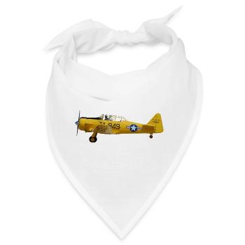 T-6 Texan - Bandana - Weiß - Vorne