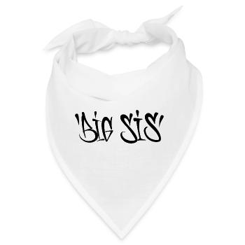 BIG SIS - Bandana - Weiß - Vorne