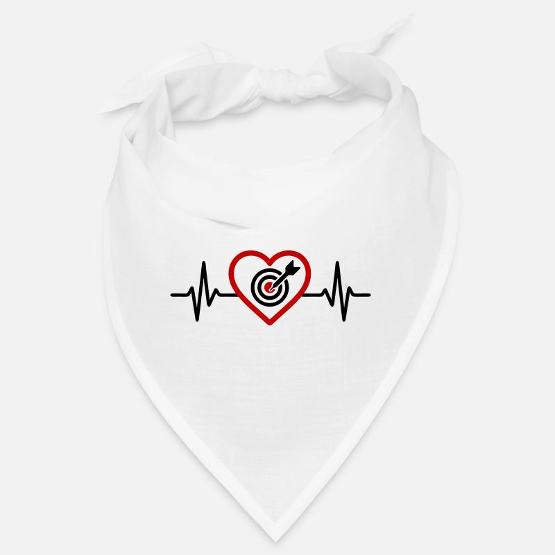  Jeu de Fléchettes Cœur Cible Bandana