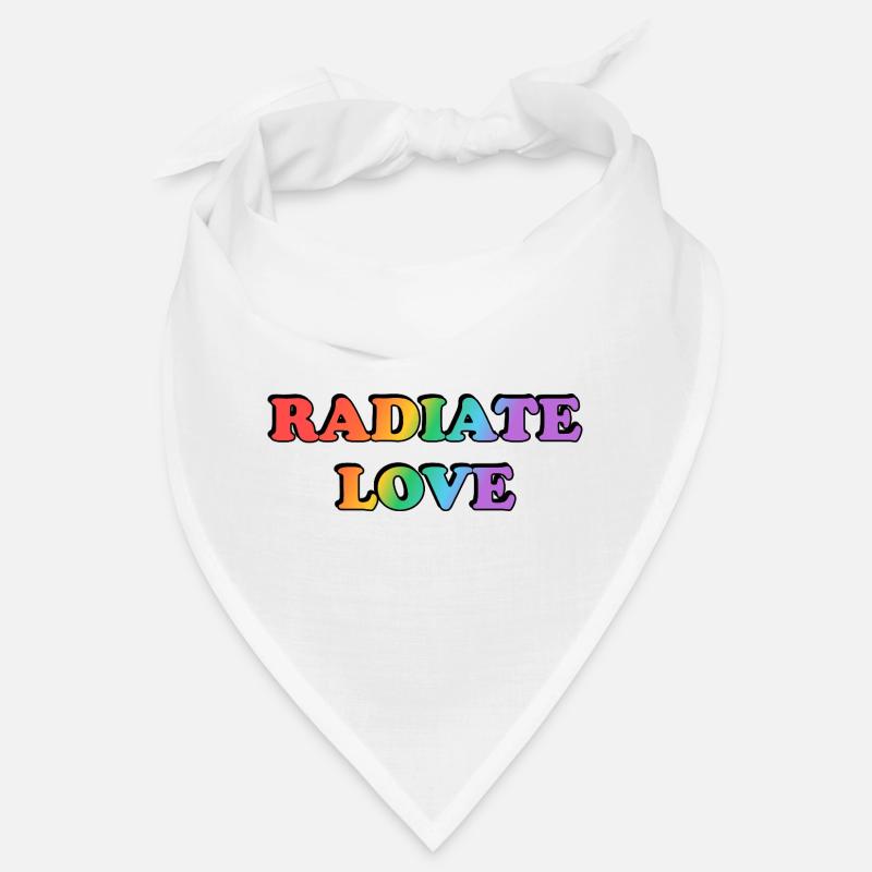 Radiate Love Rainbow Gradient Bandana