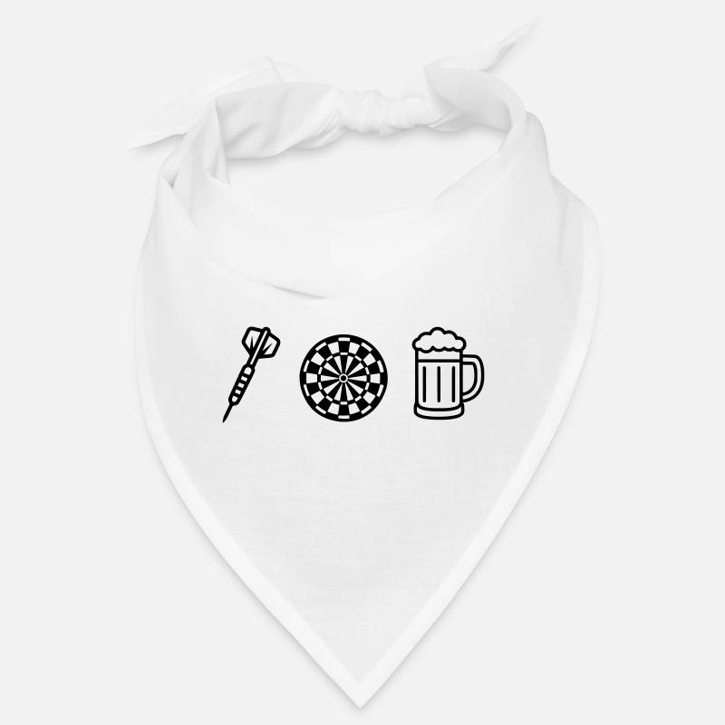Fléchettes, fléchettes, dartfeil-fléchette-bière Bandana