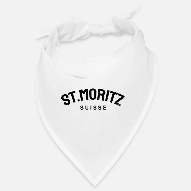 St. Moritz - Suisse - Schweiz - Swiss Bandana