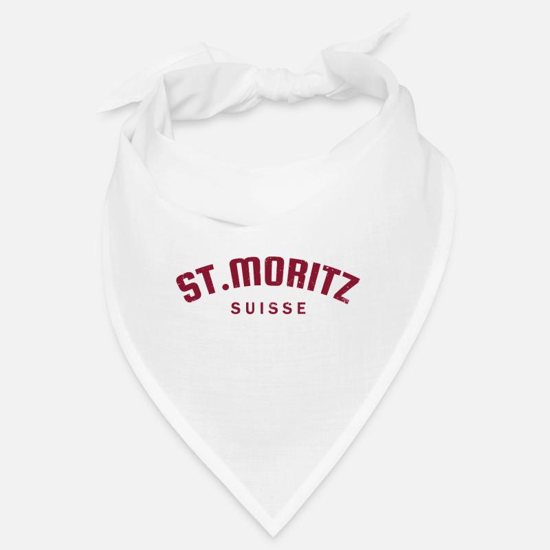St. Moritz - Suisse - Schweiz - Swiss Bandana