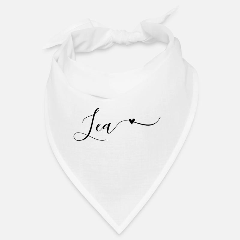 Lea Name First Name Decorative Bandana