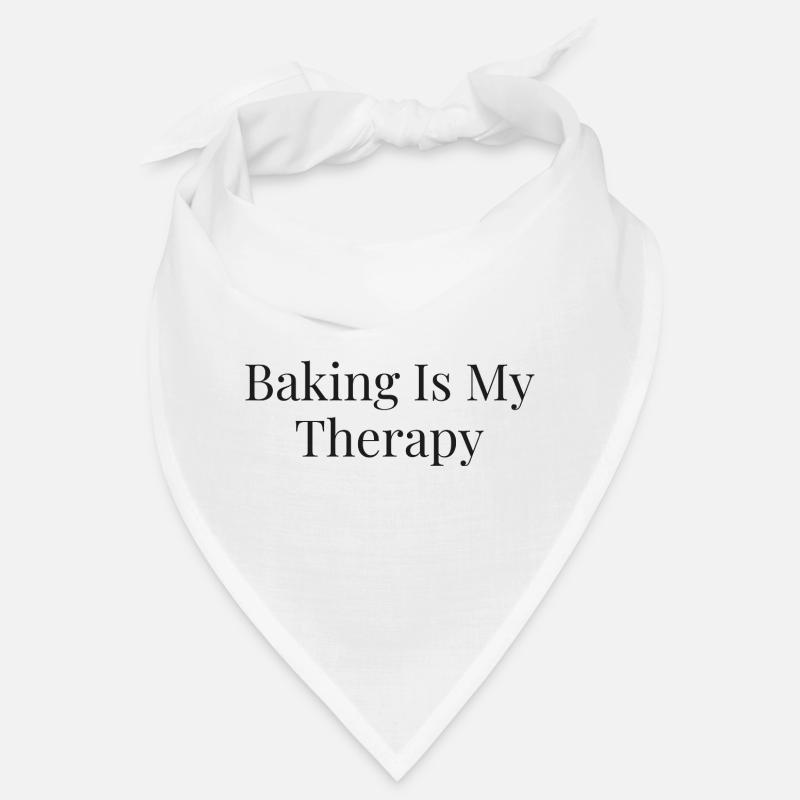 Baking is my therapy Bandana