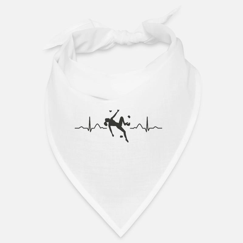 Boulderer Herzschlag Boulder Bouldern Bandana