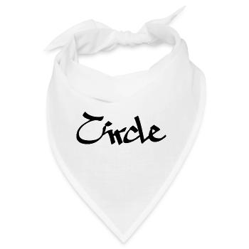 circle - Bandana - Weiß - Vorne