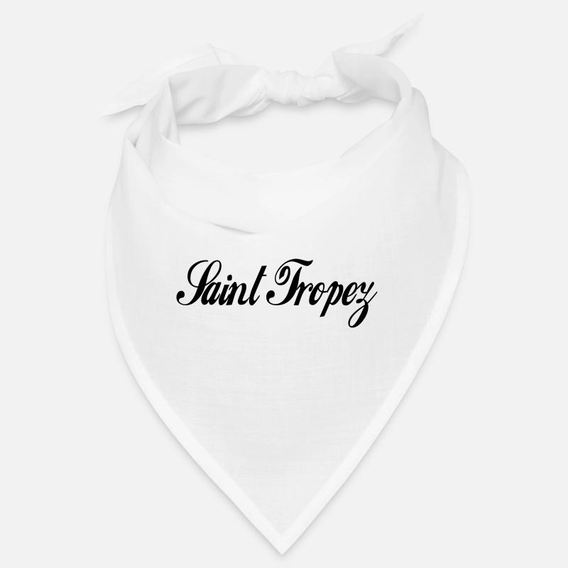 Saint Tropez couleur personnalisable - Bandana - blanc