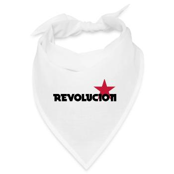 [ Revolucion ] - Bandana - Weiß - Vorne