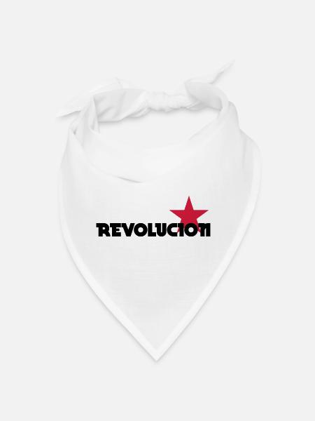 [ Revolucion ] - Bandana - Weiß