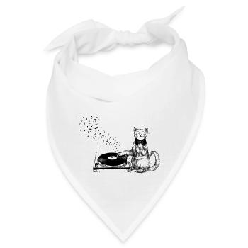 Music Master - Bandana - Weiß - Vorne