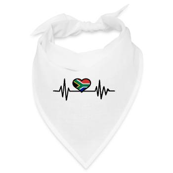 Südafrika - Bandana - Weiß - Vorne