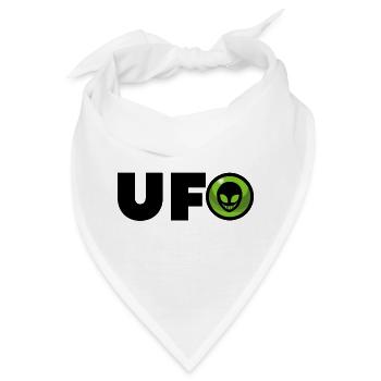 Alien Alien-Logo - Bandana - Weiß - Vorne