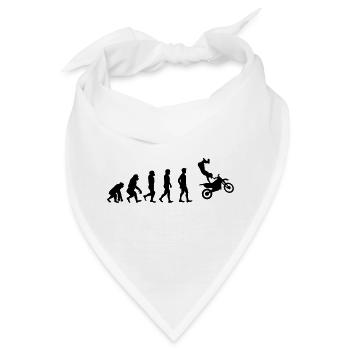 Motocross Superman - Bandana - Weiß - Vorne