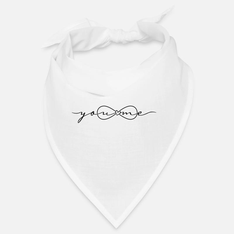 Infinity symbol you and me Infinity Bandana