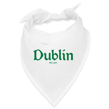 DUBLIN Irland Ireland - Bandana - Weiß - Vorne