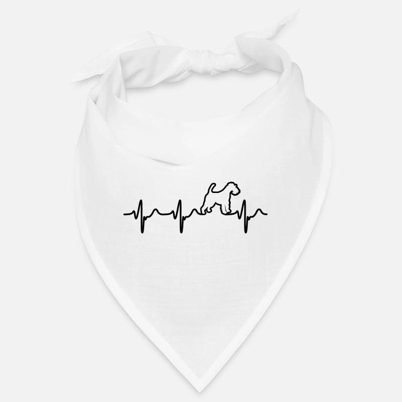 Drahthaar Foxterrier Herzschlag Herzfrequenz EKG Bandana