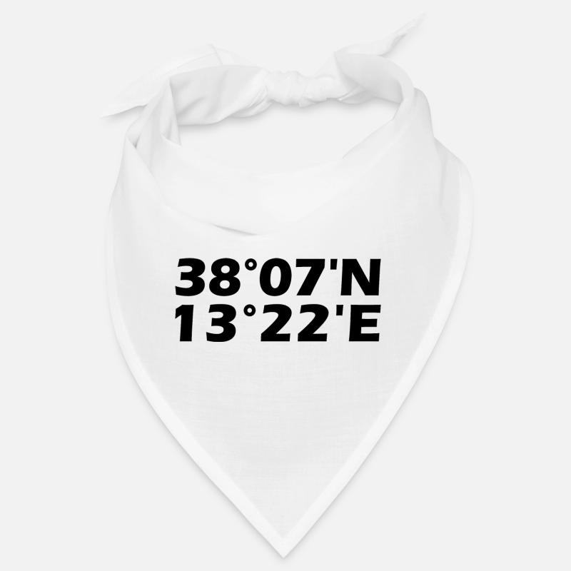 Palermo Coordinates Bandana
