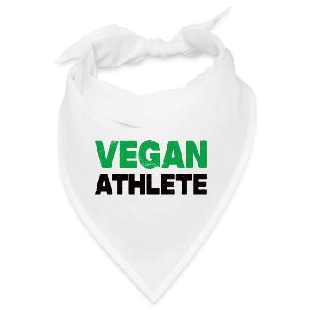 Vegan Athlete - Bandana - Weiß - Vorne